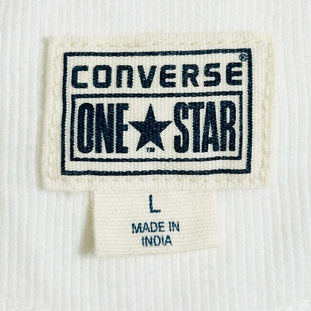 Converse Women's One - Star Long Sleeve Button Down Shirt (L) - Picture 14 of 15